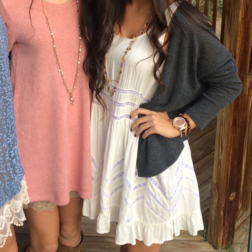 Cream dress